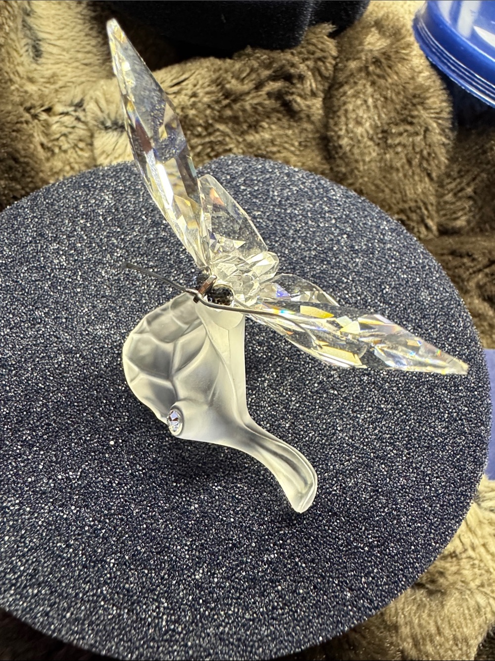 Swarovski Crystal Clear Butterfly Figurine